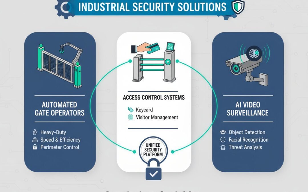 From Entry to Exit—Essential, Trusted End-to-End Gate, Access, and Surveillance Solutions for Industrial Visitors