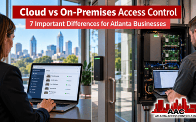 Cloud vs On-Premises Access Control: 7 Important Differences for Atlanta Businesses